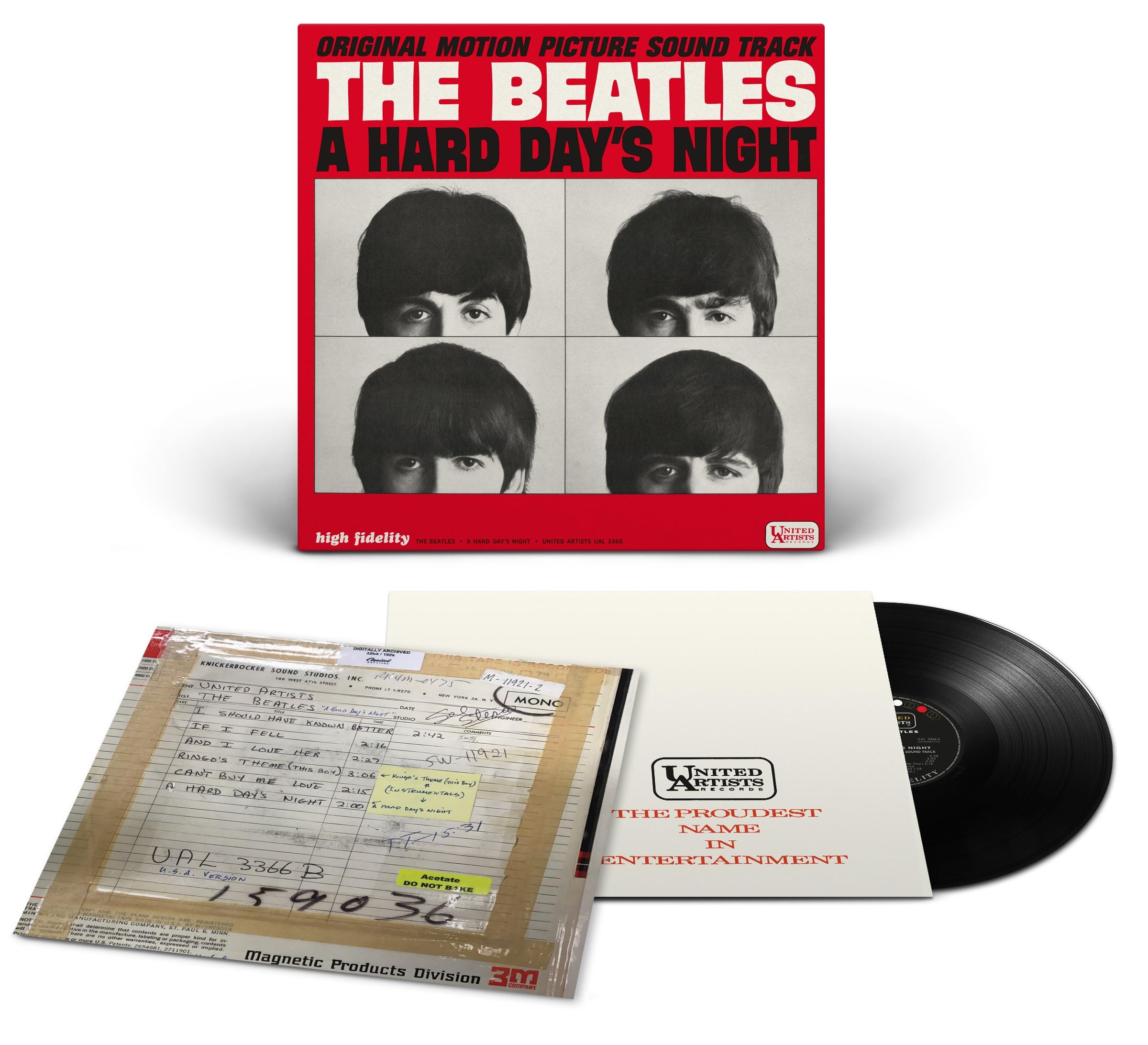 A Hard Day's Night (Original Motion Picture Soundtrack)[LP]