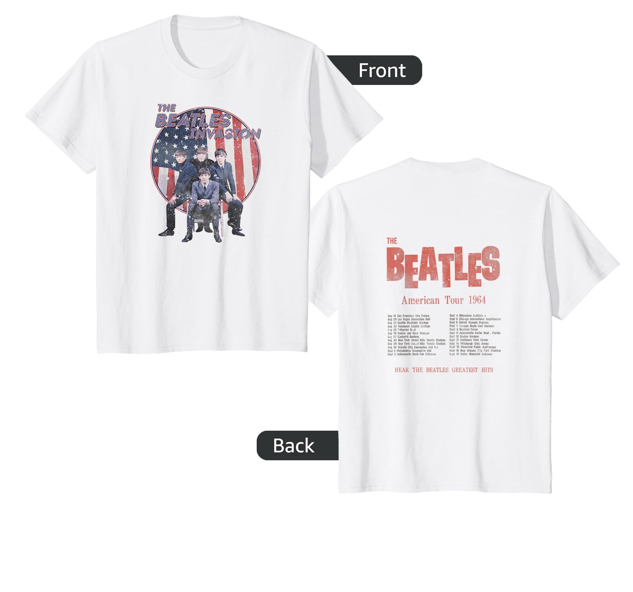 Kids The Beatles - invasion T-Shirt