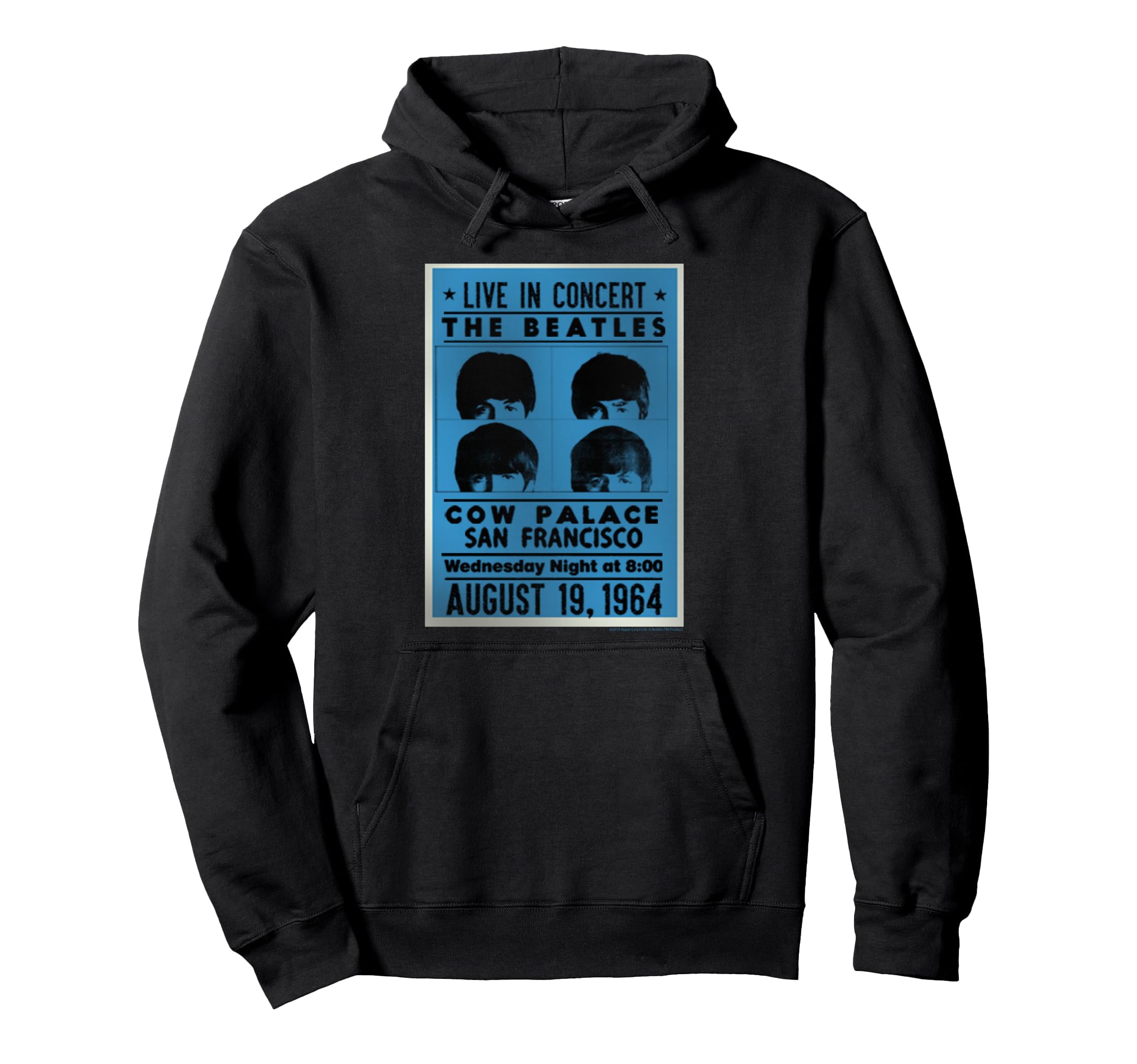 The Beatles - Cow Palace SF Pullover Hoodie