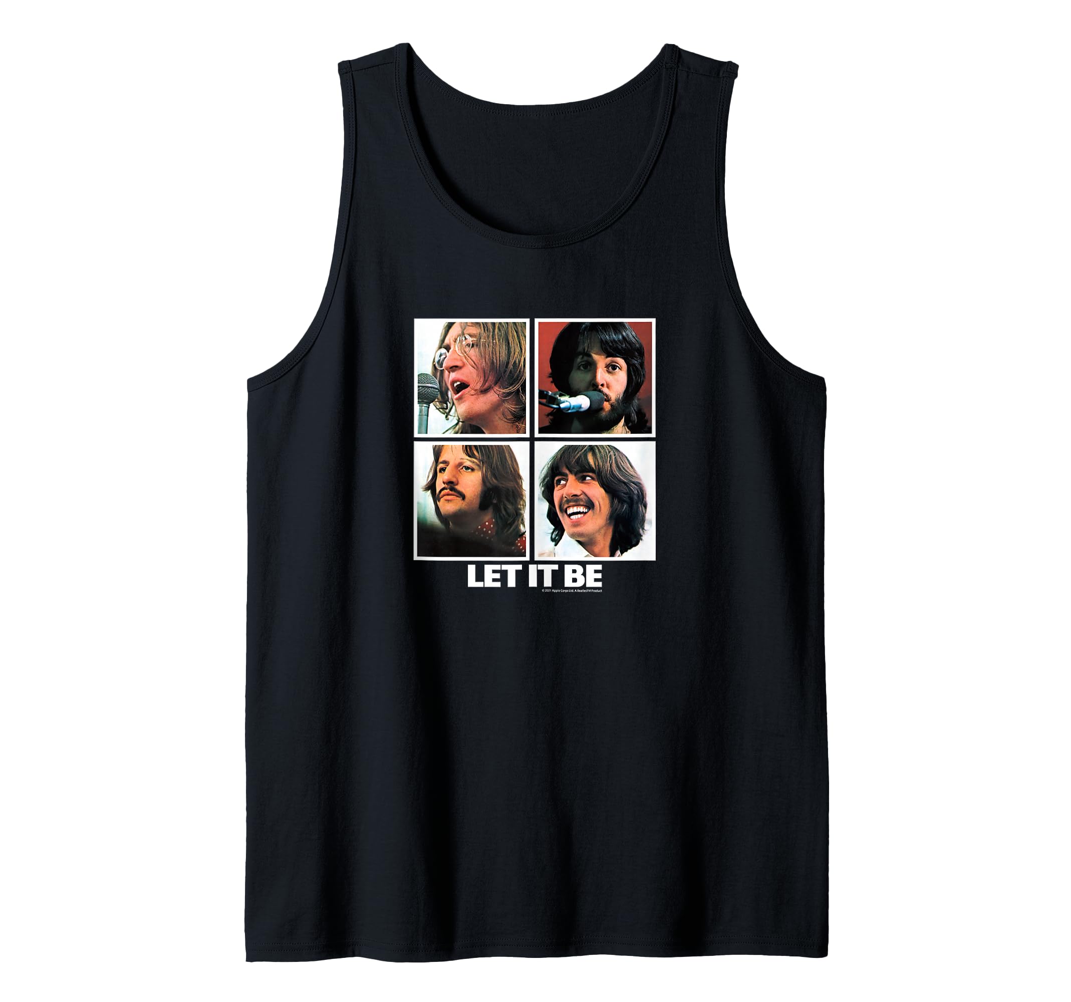 The Beatles Let It Be Square Tank Top