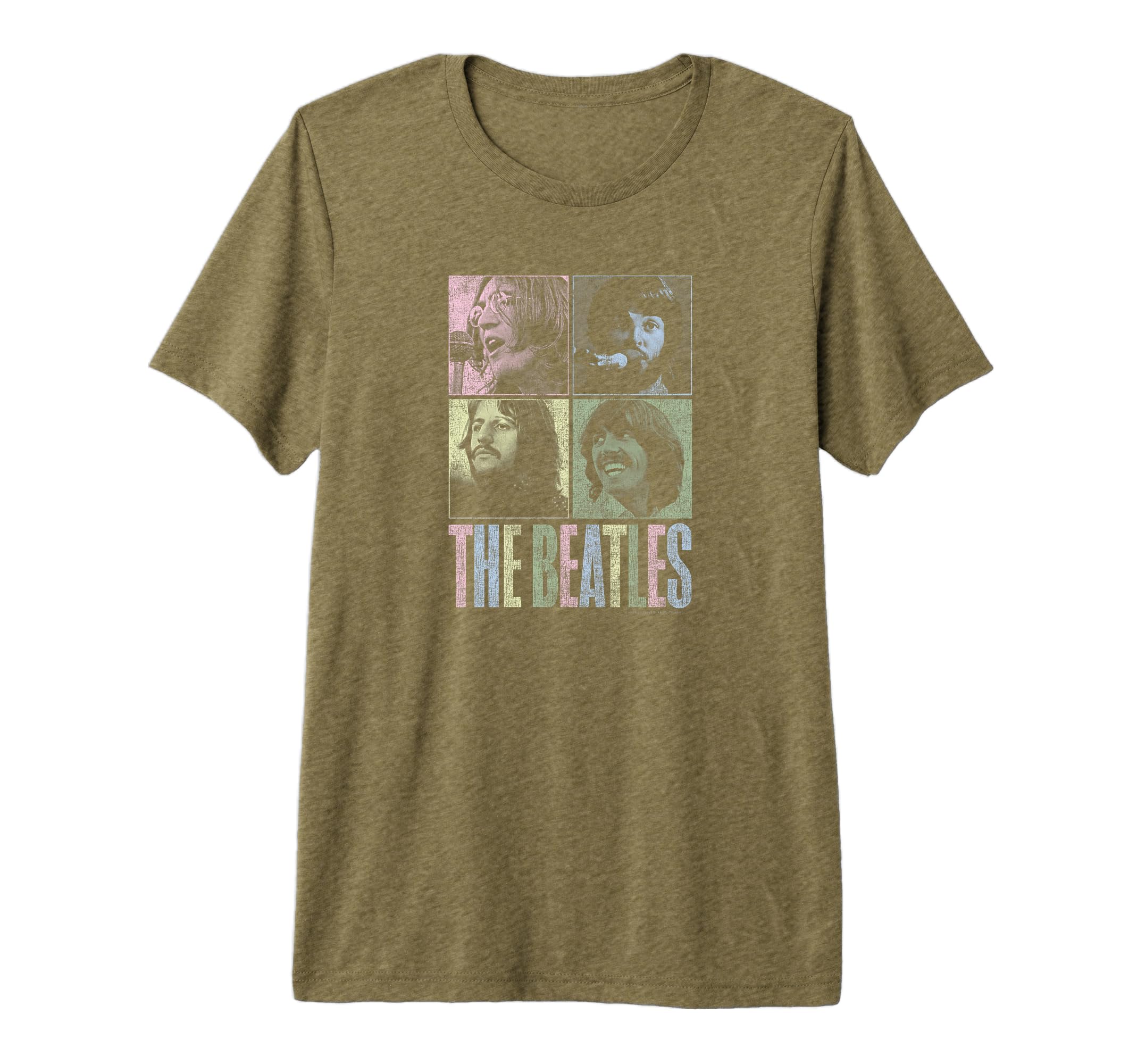 The Beatles - let it be squares Premium Tri-blend T-Shirt