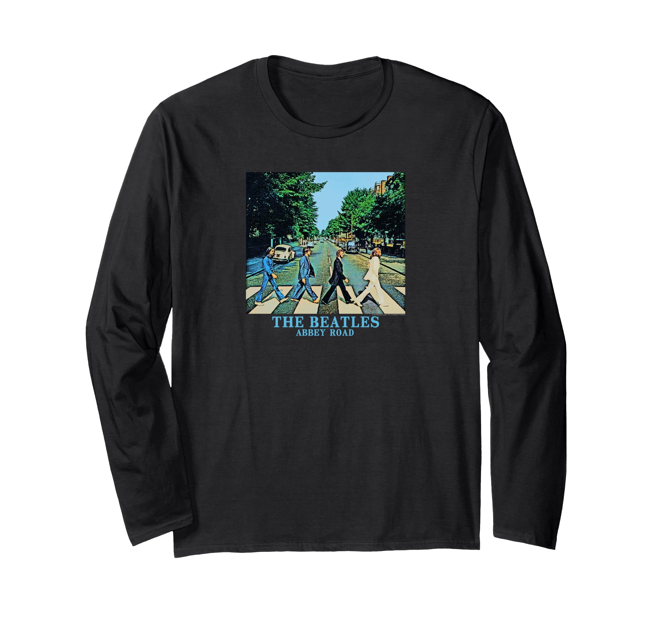The Beatles on the Abbey Road Long Sleeve T-Shirt