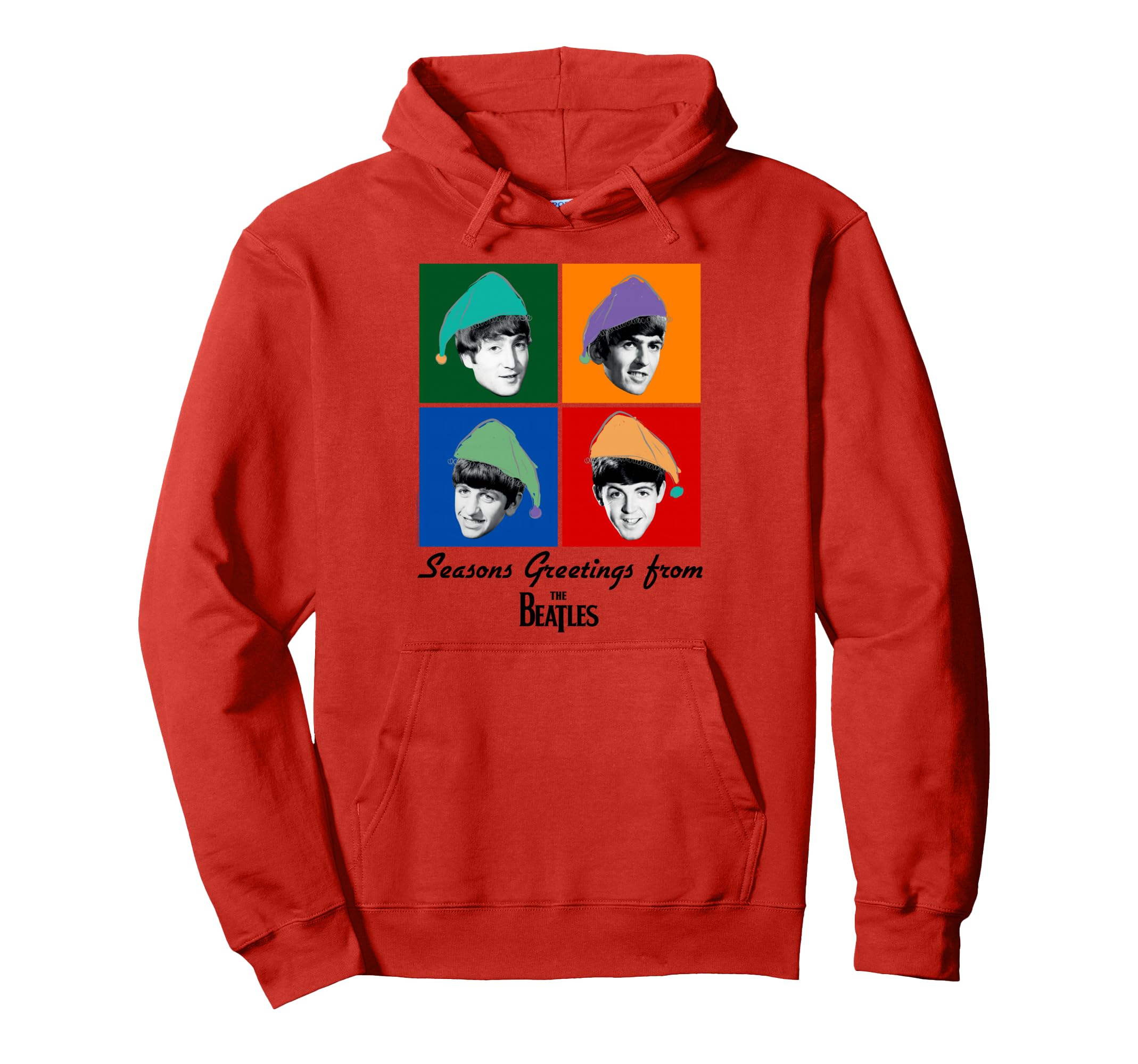 The Beatles Seasons Greetings Pullover Hoodie