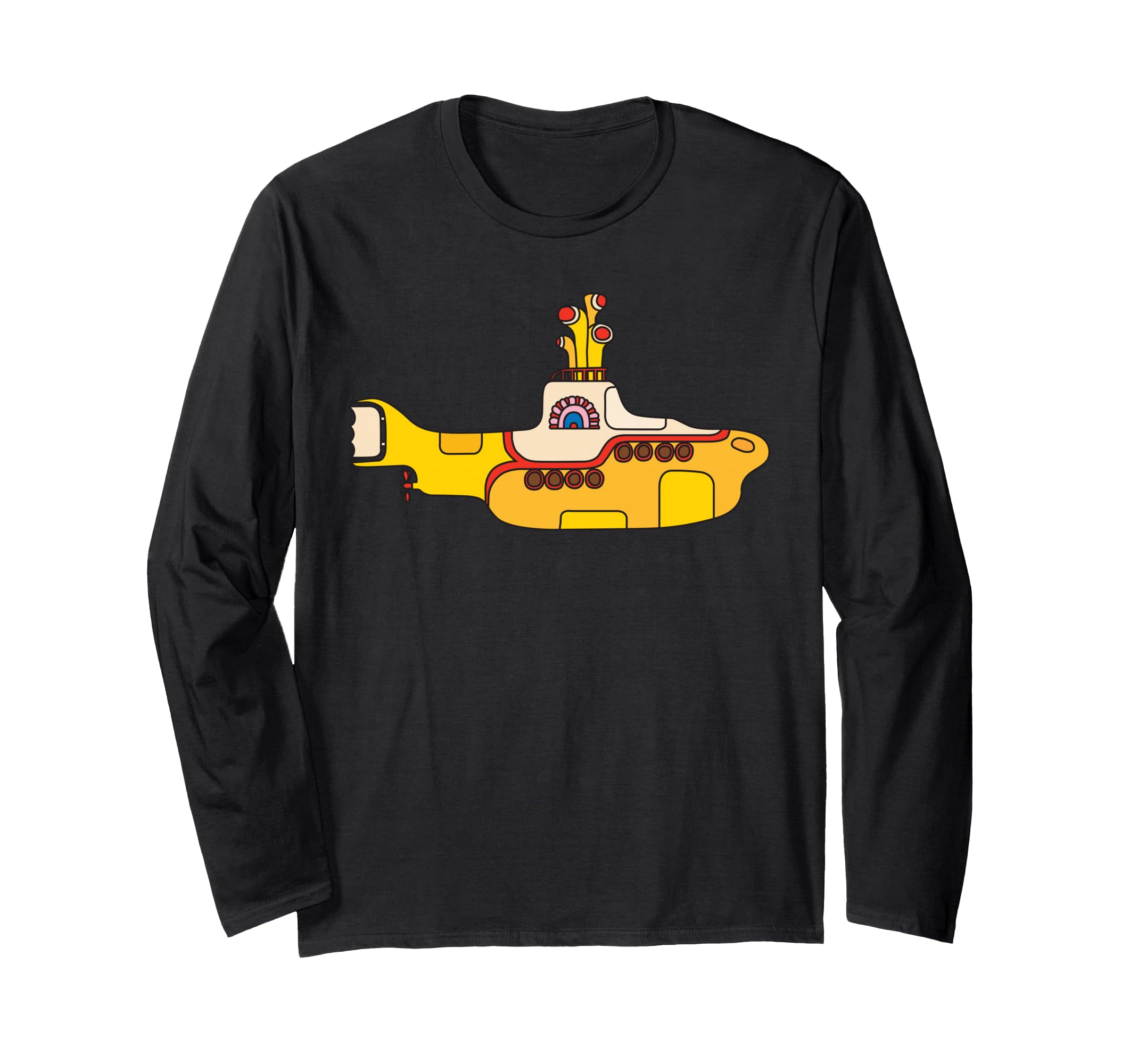 The Beatles Yellow Submarine Art Long Sleeve T-Shirt Long Sleeve T-Shirt
