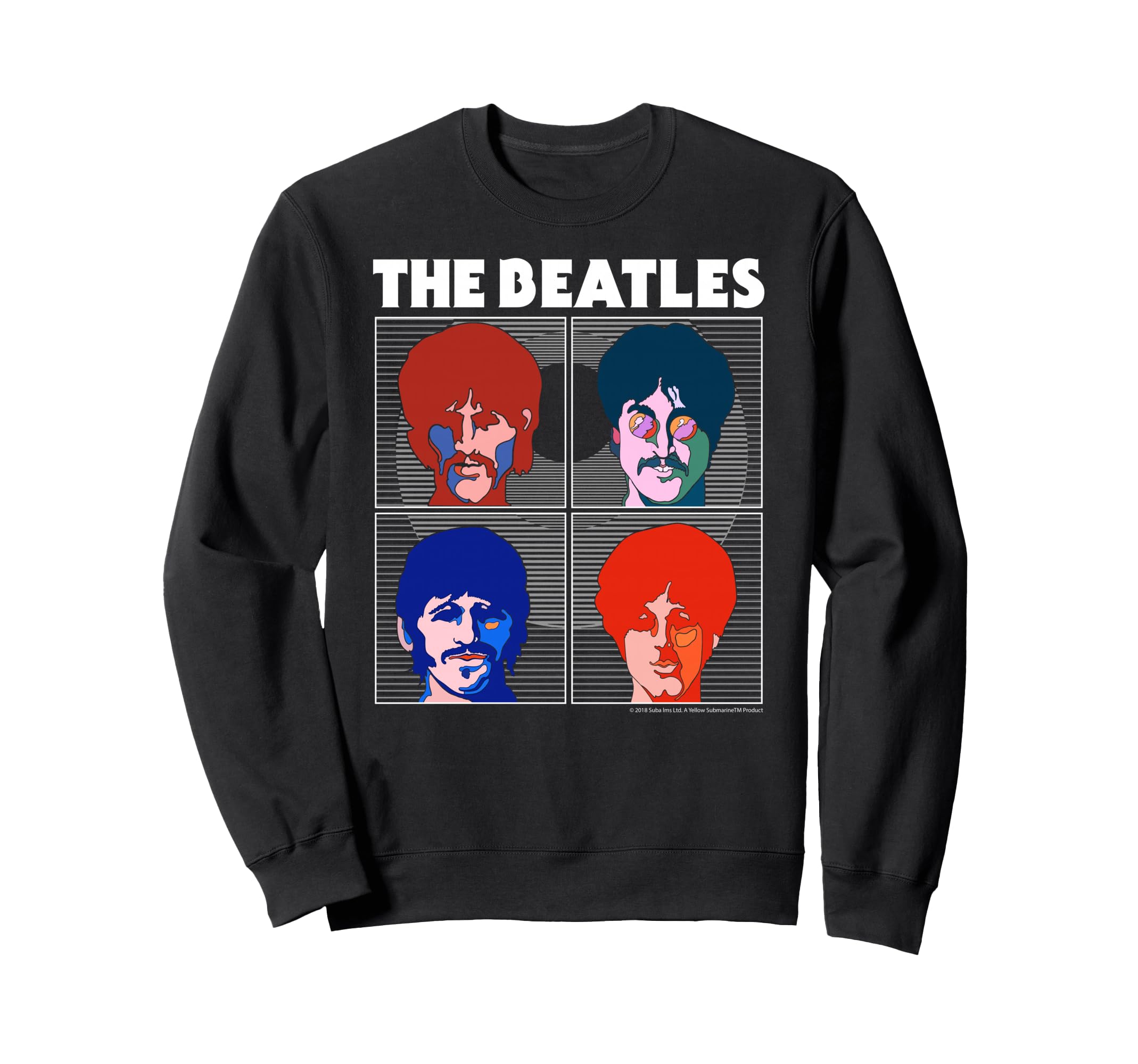 The Beatles - Yellow Submarine Boxes Sweatshirt Sweatshirt