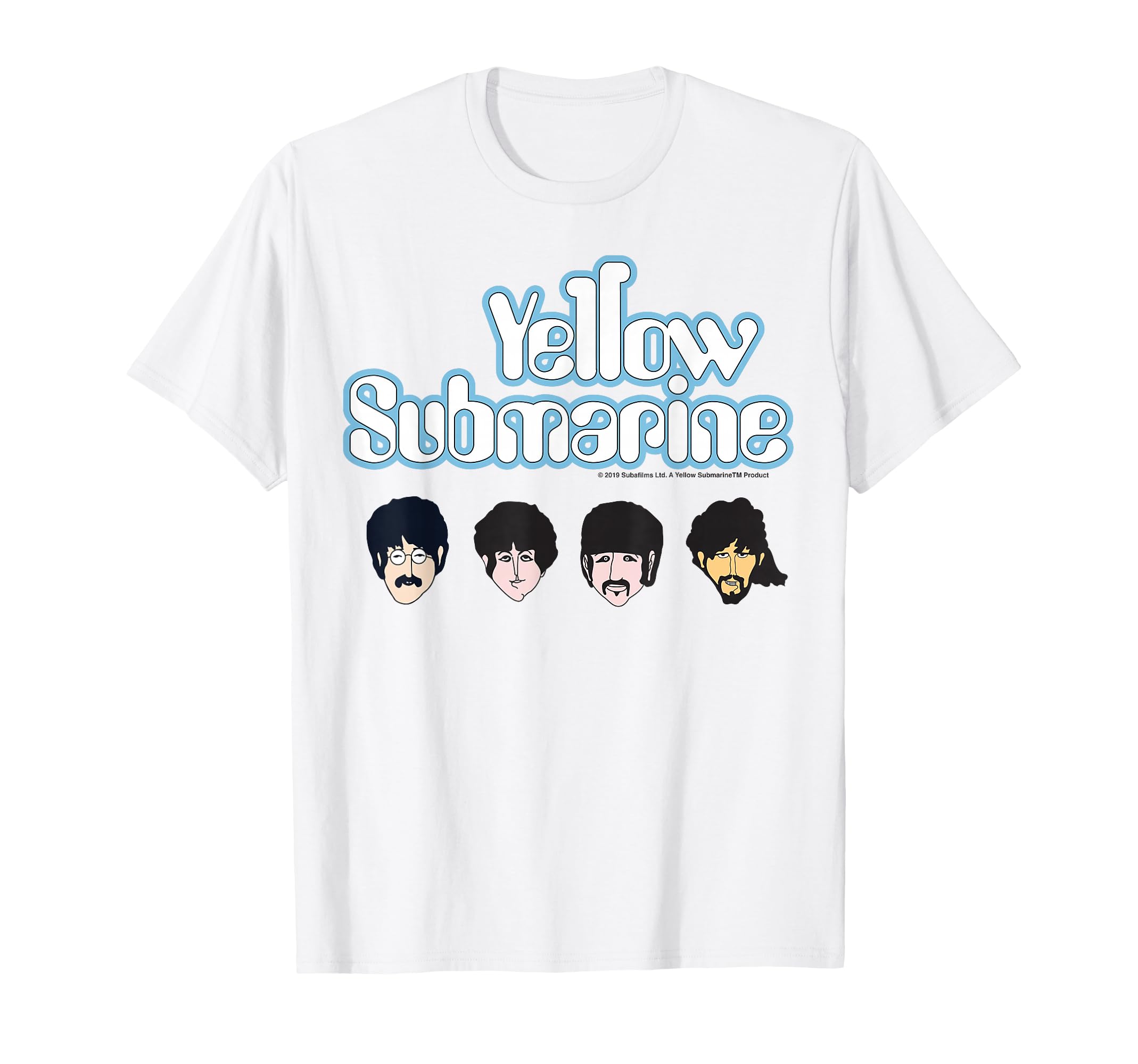 The Beatles - Yellow Submarine Head Shots T-Shirt