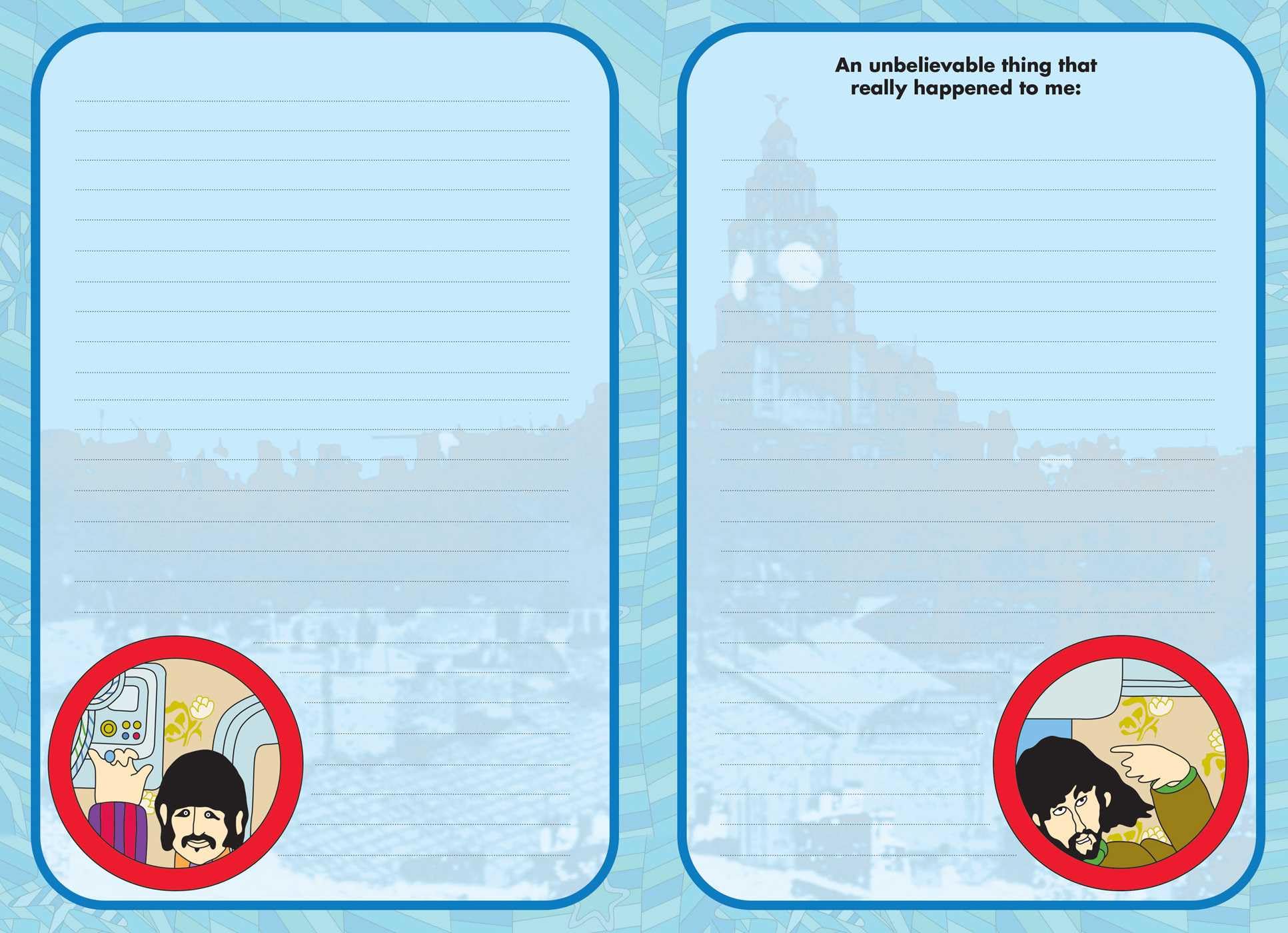 The Beatles Yellow Submarine Lyrical Journal: Guided Self-Expression for Beatles Fans - Image 3