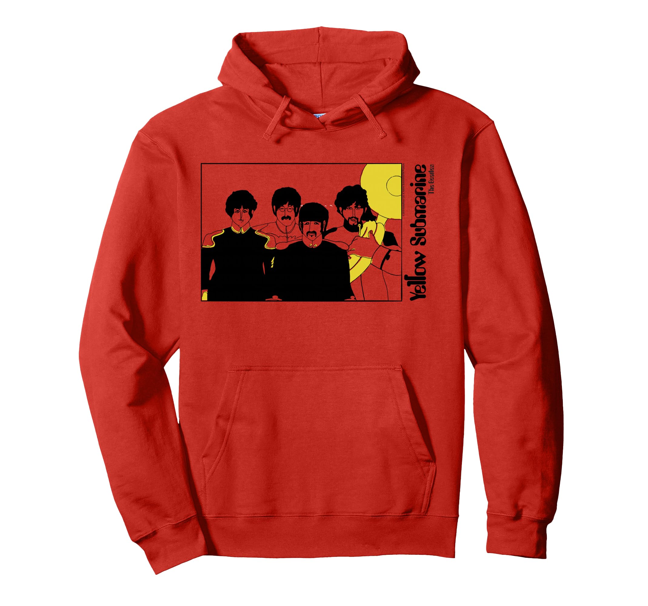 The Beatles - Yellow Tuba Pullover Hoodie