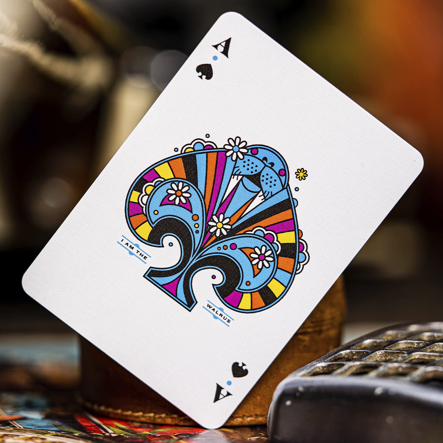 theory11 The Beatles Premium Playing Cards - Blue Deck Officially Licensed Collector's Cards - Image 12