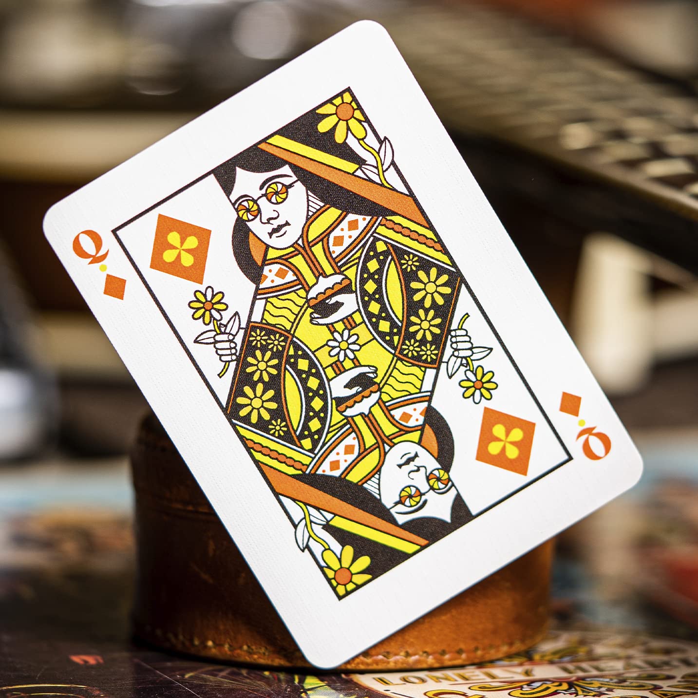 theory11 The Beatles Premium Playing Cards - Blue Deck Officially Licensed Collector's Cards - Image 8