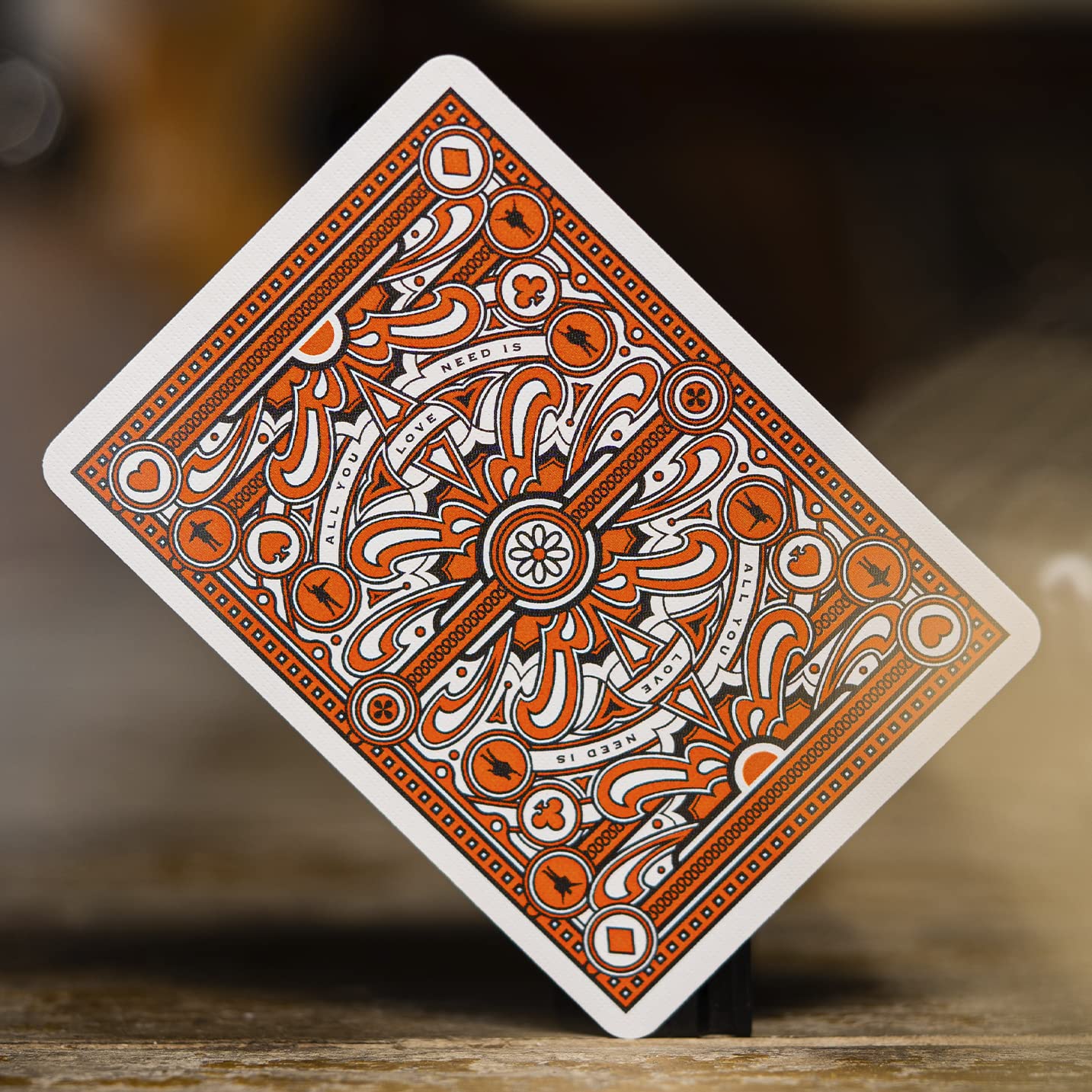 theory11 The Beatles Premium Playing Cards - Orange Deck Officially Licensed Collector's Cards - Image 6